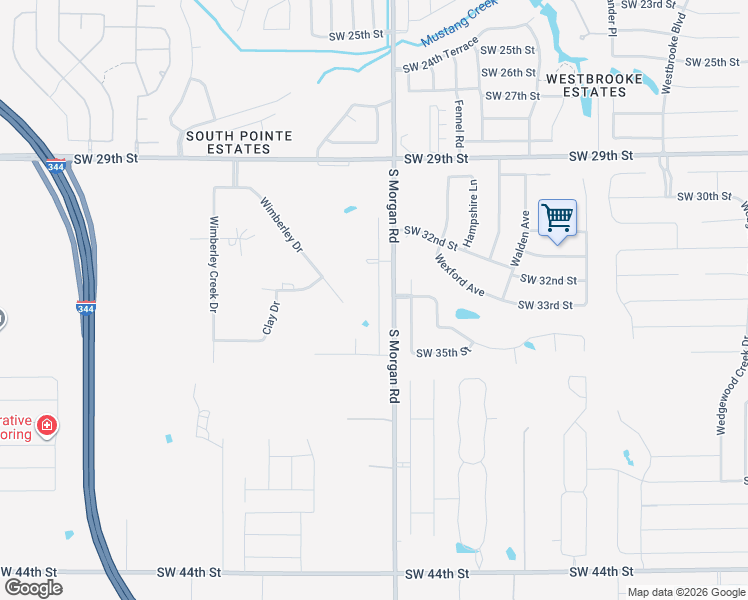 map of restaurants, bars, coffee shops, grocery stores, and more near 3501 Morgan Creek Road in Yukon