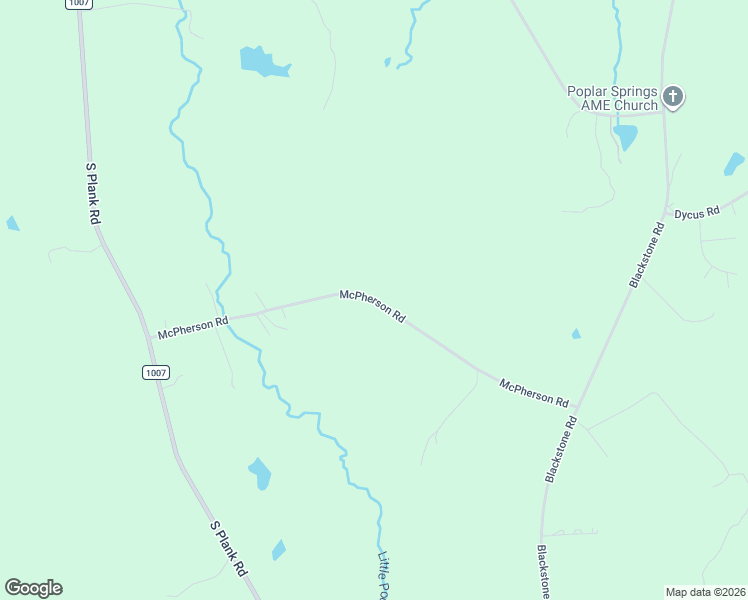 map of restaurants, bars, coffee shops, grocery stores, and more near 261-659 McPherson Road in Sanford