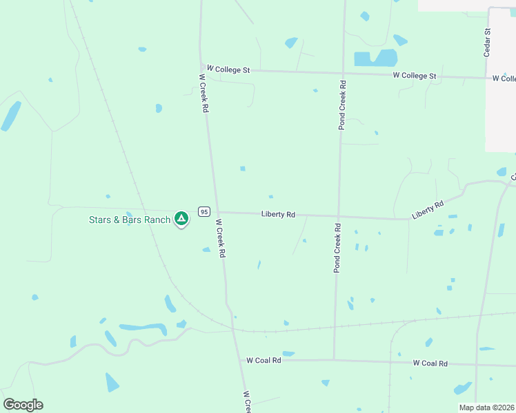 map of restaurants, bars, coffee shops, grocery stores, and more near 6011 County Road 95 in Ozark