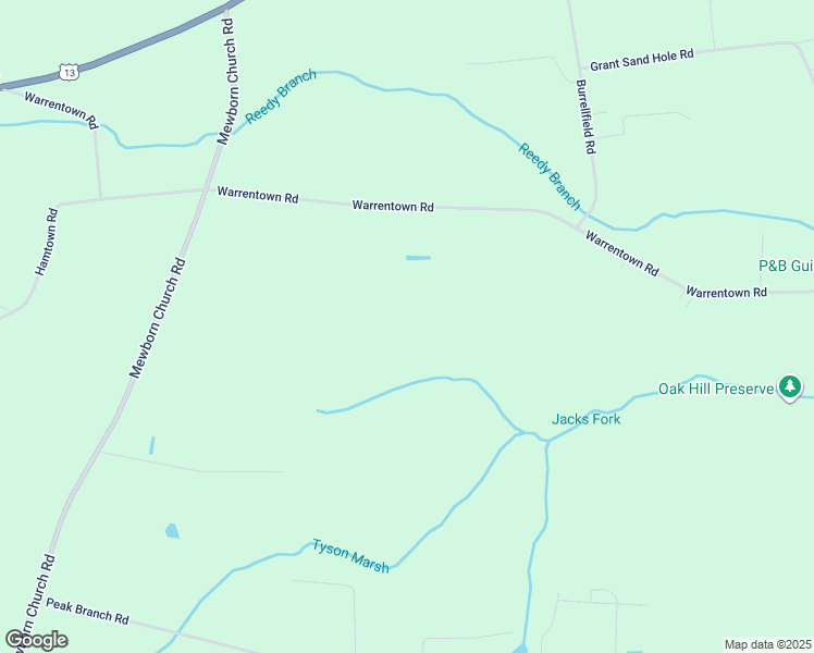 map of restaurants, bars, coffee shops, grocery stores, and more near 2067 Warrentown Road in Snow Hill