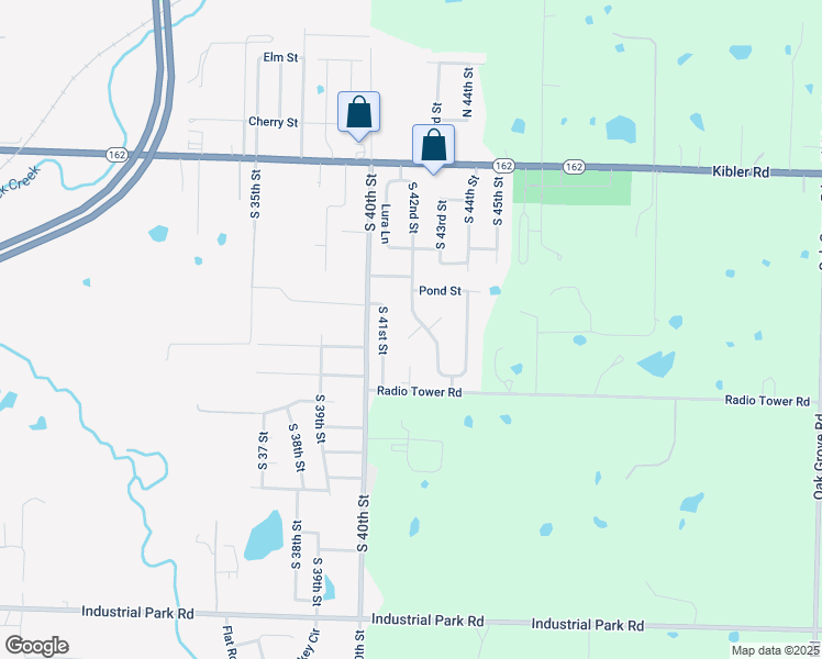 map of restaurants, bars, coffee shops, grocery stores, and more near 402 42nd Circle West in Van Buren