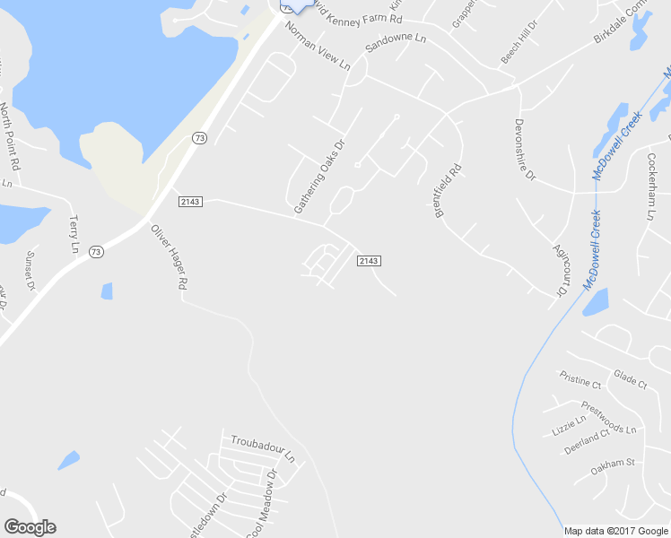 map of restaurants, bars, coffee shops, grocery stores, and more near 15322 South Birkdale Commons Parkway in Huntersville