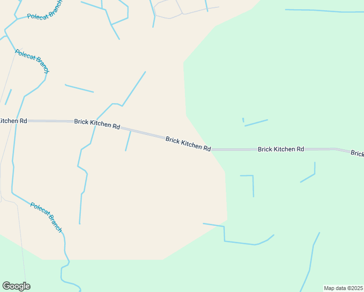 map of restaurants, bars, coffee shops, grocery stores, and more near 1820 Brick Kitchen Road in Hookerton