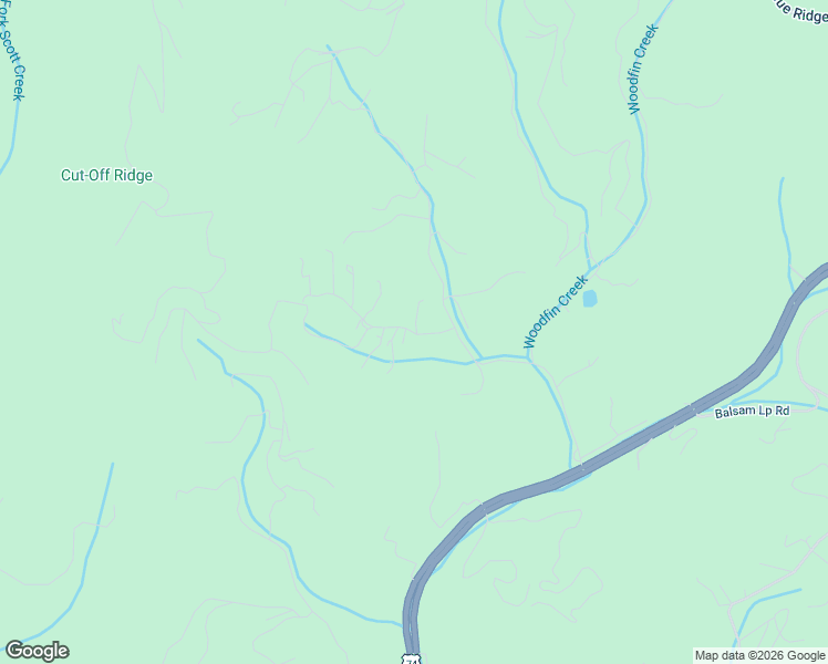 map of restaurants, bars, coffee shops, grocery stores, and more near 83 East View Road in Sylva