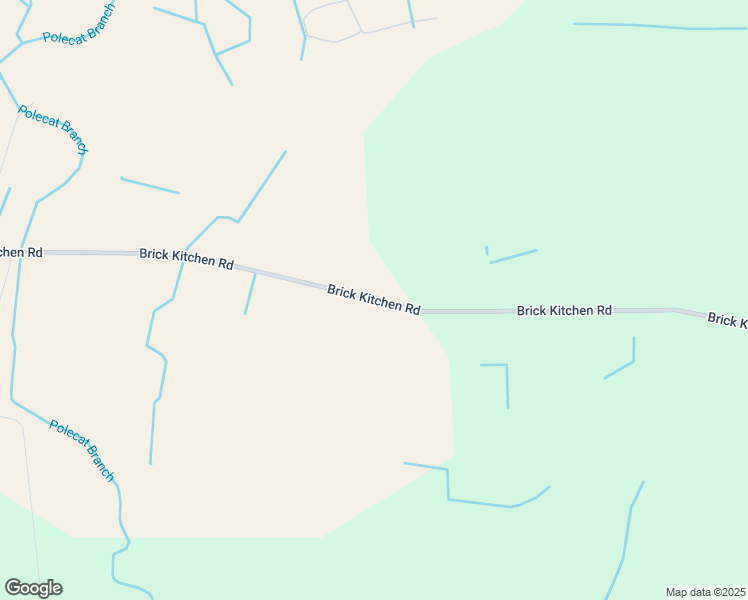 map of restaurants, bars, coffee shops, grocery stores, and more near Brick Kitchen Road in Greene County
