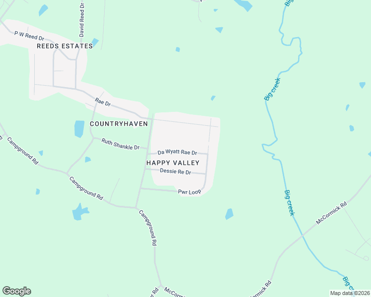 map of restaurants, bars, coffee shops, grocery stores, and more near 190 Da Wyatt Rae Drive in Munford