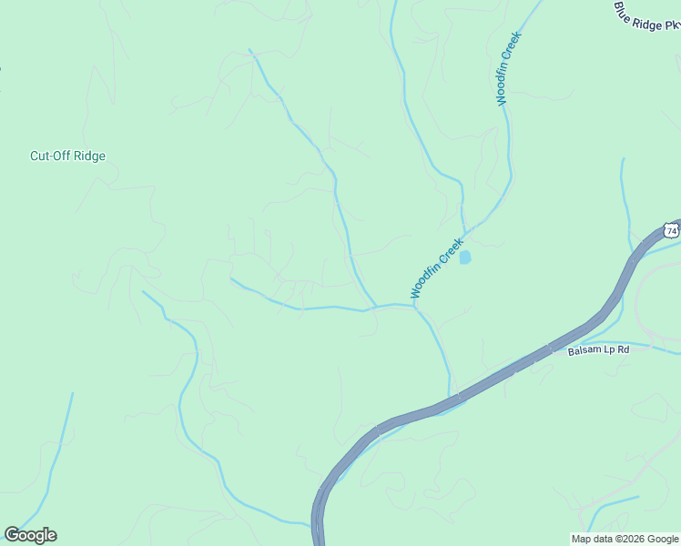 map of restaurants, bars, coffee shops, grocery stores, and more near 83 East View Road in Sylva