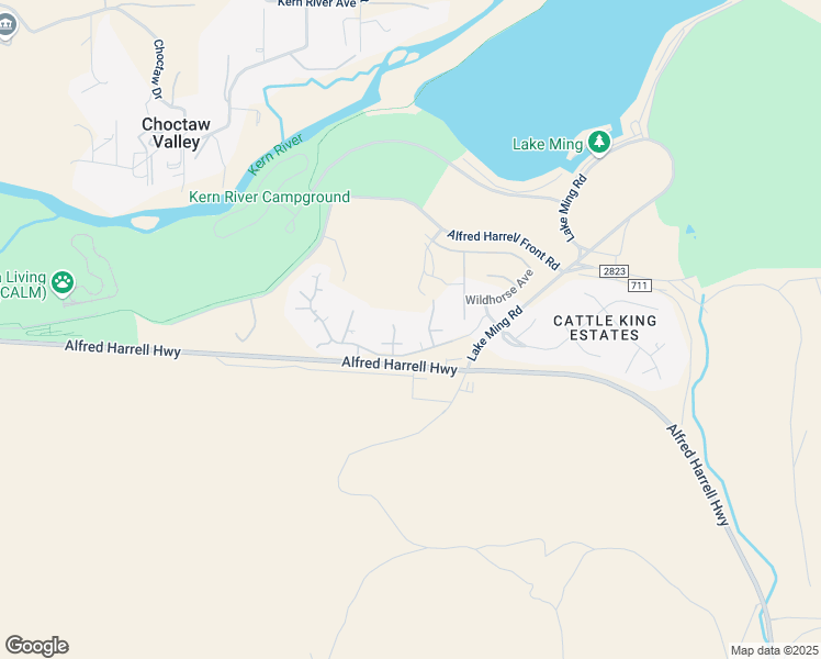 map of restaurants, bars, coffee shops, grocery stores, and more near 11910 Laver Court in Bakersfield