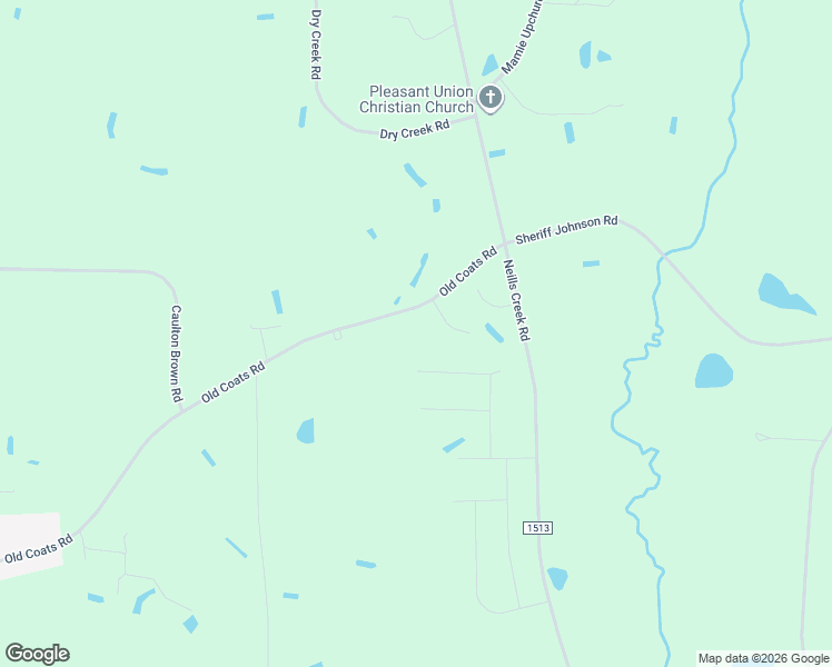 map of restaurants, bars, coffee shops, grocery stores, and more near 1370 Old Coats Road in Lillington