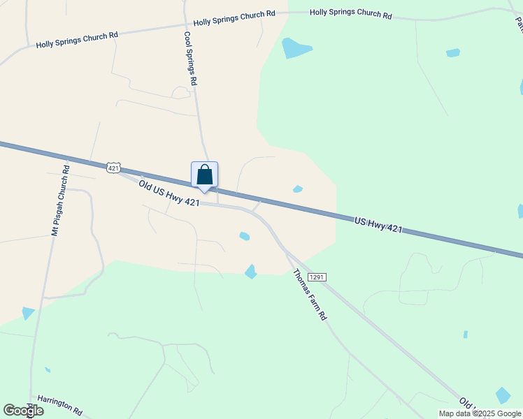 map of restaurants, bars, coffee shops, grocery stores, and more near 10928 Old US Highway 421 in Broadway