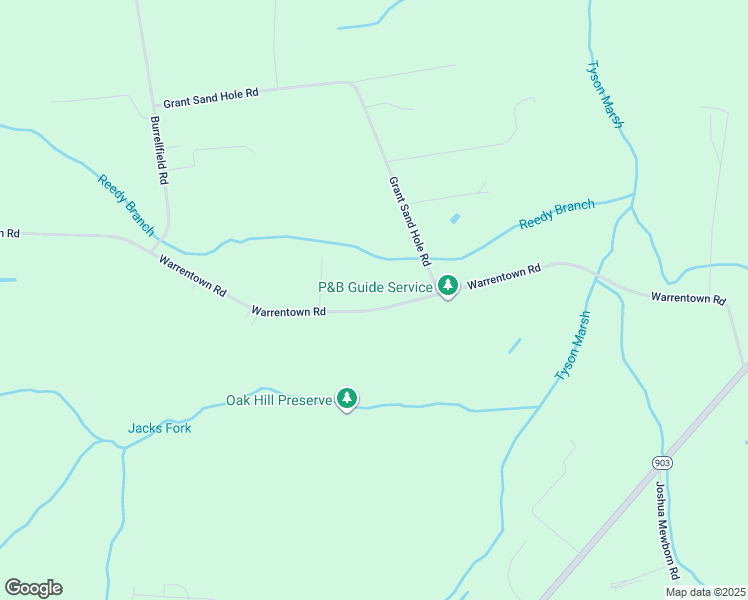 map of restaurants, bars, coffee shops, grocery stores, and more near 1056 Warrentown Road in Snow Hill