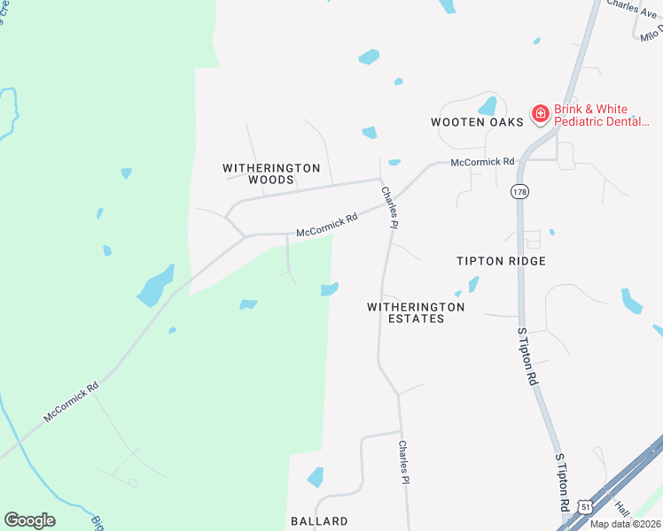 map of restaurants, bars, coffee shops, grocery stores, and more near 549 McCormick Road in Munford