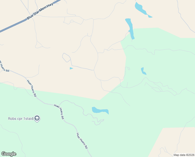 map of restaurants, bars, coffee shops, grocery stores, and more near Blue Road in San Luis Obispo County