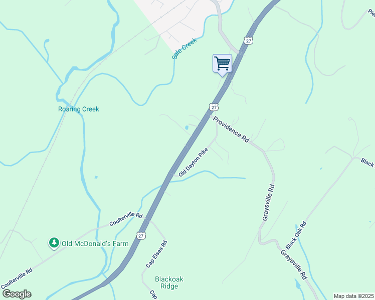 map of restaurants, bars, coffee shops, grocery stores, and more near 359 Rhea County Highway in Dayton