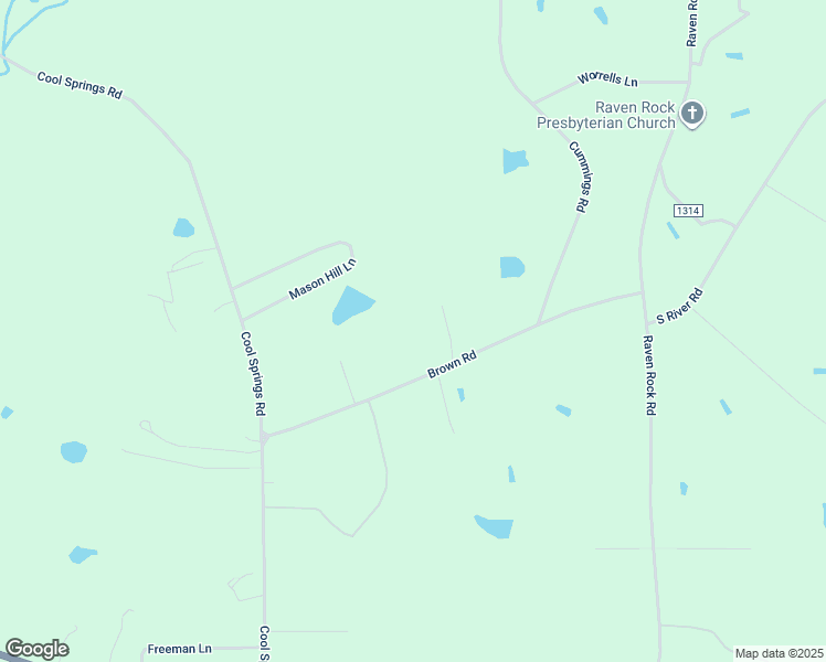 map of restaurants, bars, coffee shops, grocery stores, and more near 526 Brown Road in Lillington