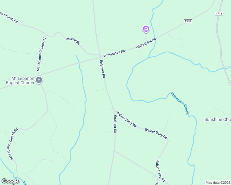 map of restaurants, bars, coffee shops, grocery stores, and more near 966 Engineer Road in Bostic