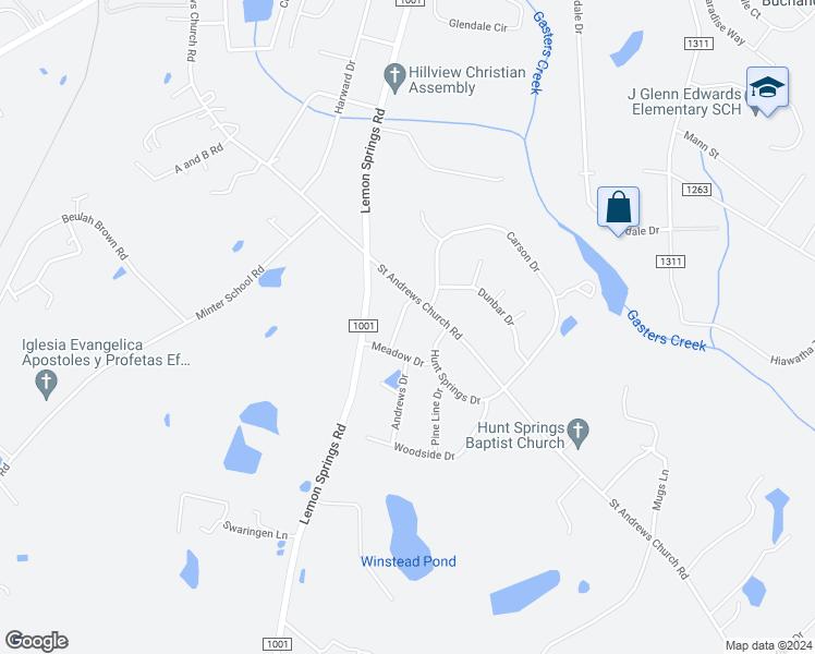 map of restaurants, bars, coffee shops, grocery stores, and more near 3811 Northgate Circle in Sanford