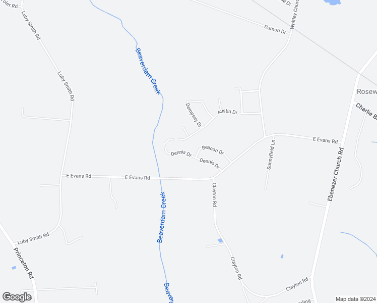 map of restaurants, bars, coffee shops, grocery stores, and more near 116 Beacon Drive in Princeton