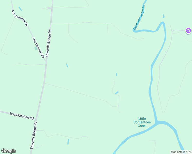 map of restaurants, bars, coffee shops, grocery stores, and more near Edwards Bridge Road in Hookerton