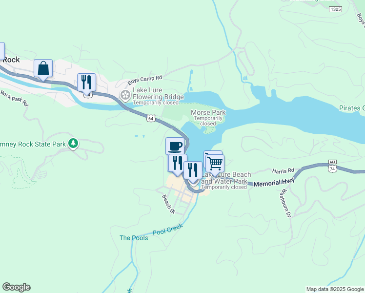 219 Marina Drive, Lake Lure NC Walk Score