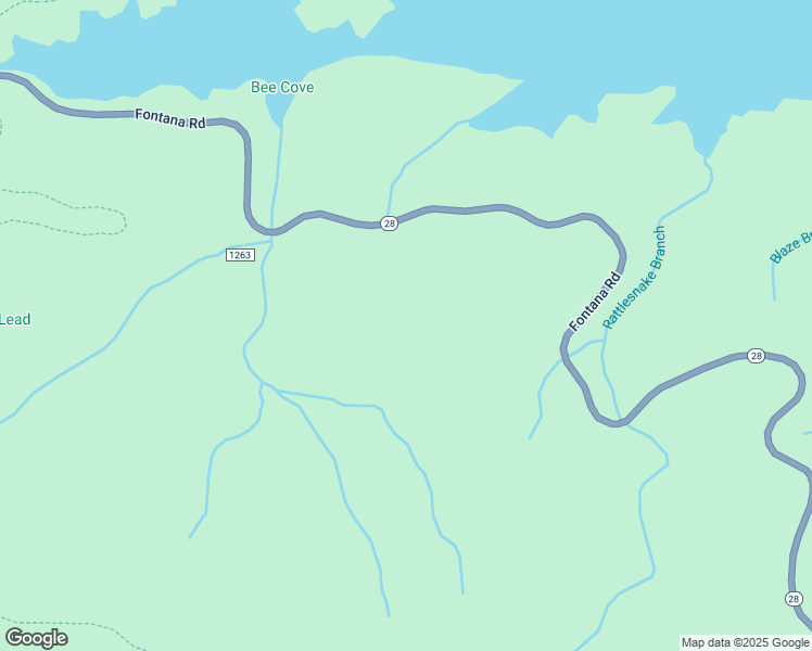 map of restaurants, bars, coffee shops, grocery stores, and more near in Fontana Dam