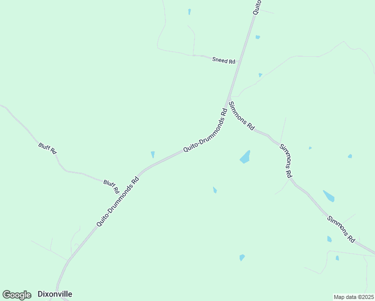 map of restaurants, bars, coffee shops, grocery stores, and more near 2554 Quito-Drummonds Road in Drummonds