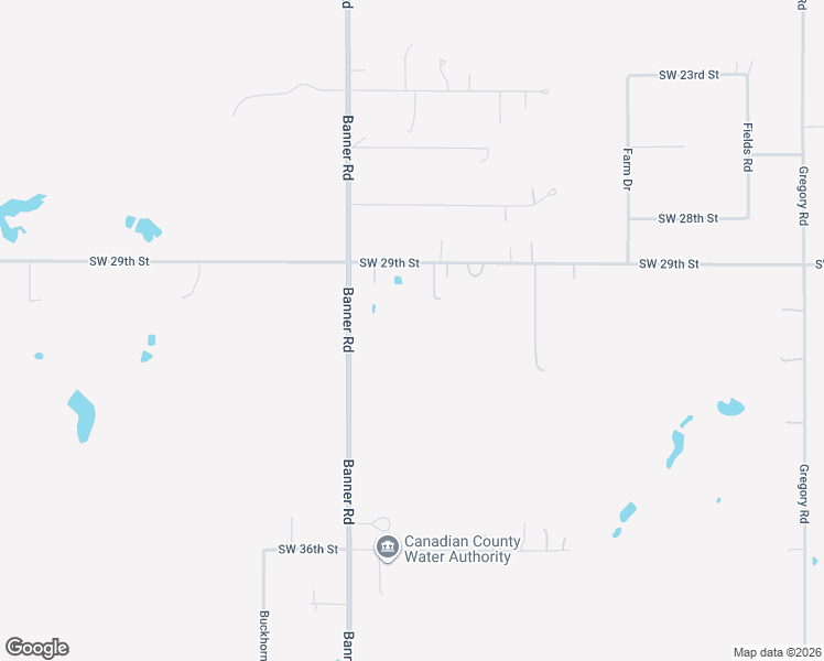 map of restaurants, bars, coffee shops, grocery stores, and more near 16820 Southwest 29th Street in El Reno