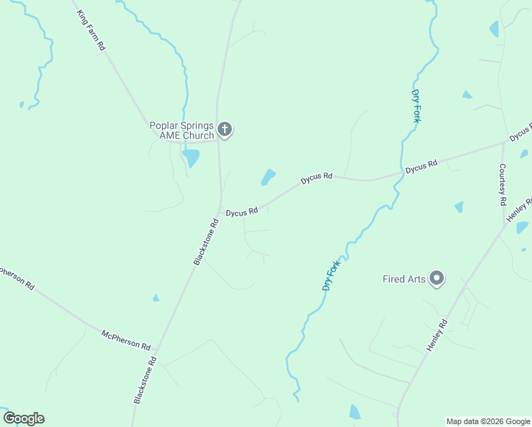 map of restaurants, bars, coffee shops, grocery stores, and more near 1307 Dycus Road in Sanford