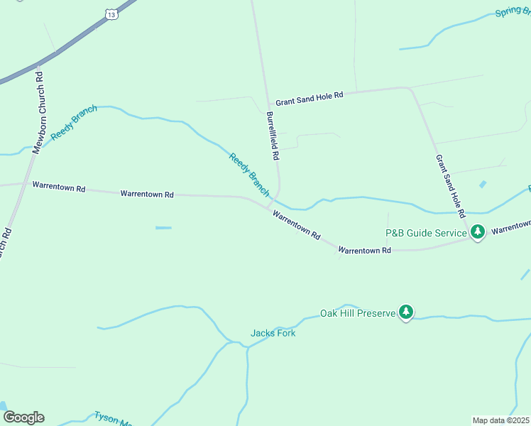 map of restaurants, bars, coffee shops, grocery stores, and more near 1633 Warrentown Road in Snow Hill