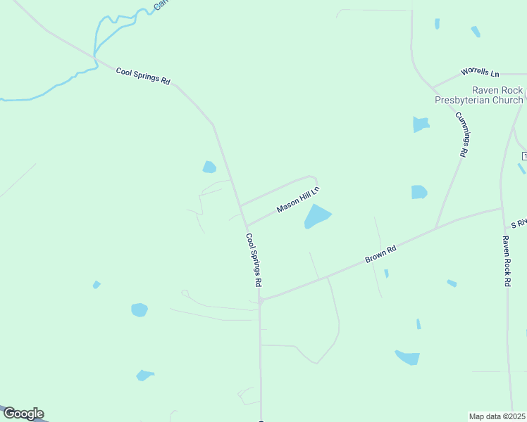 map of restaurants, bars, coffee shops, grocery stores, and more near 73 Mason Hill Lane in Lillington