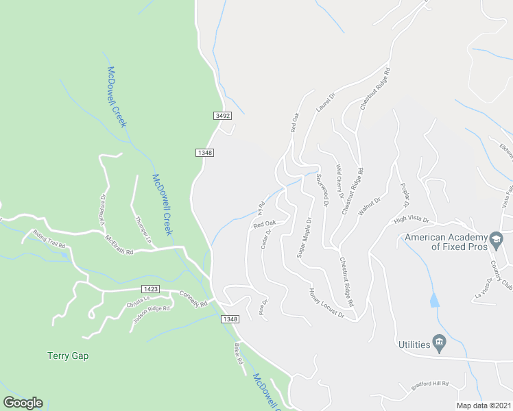 map of restaurants, bars, coffee shops, grocery stores, and more near 101 Ivy Road in Mills River