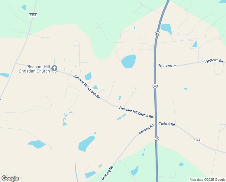 map of restaurants, bars, coffee shops, grocery stores, and more near 98 Creech Place Drive in Benson