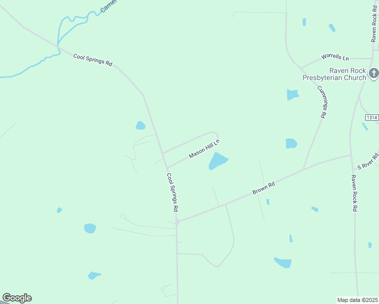 map of restaurants, bars, coffee shops, grocery stores, and more near 435 Mason Hill Lane in Lillington