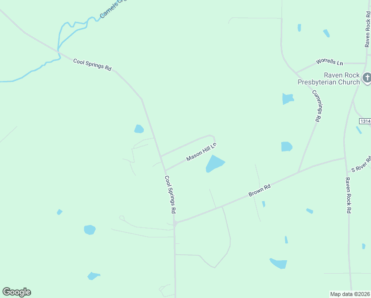 map of restaurants, bars, coffee shops, grocery stores, and more near 435 Mason Hill Lane in Lillington