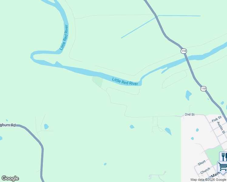 map of restaurants, bars, coffee shops, grocery stores, and more near 111 Landing Drive in Pangburn