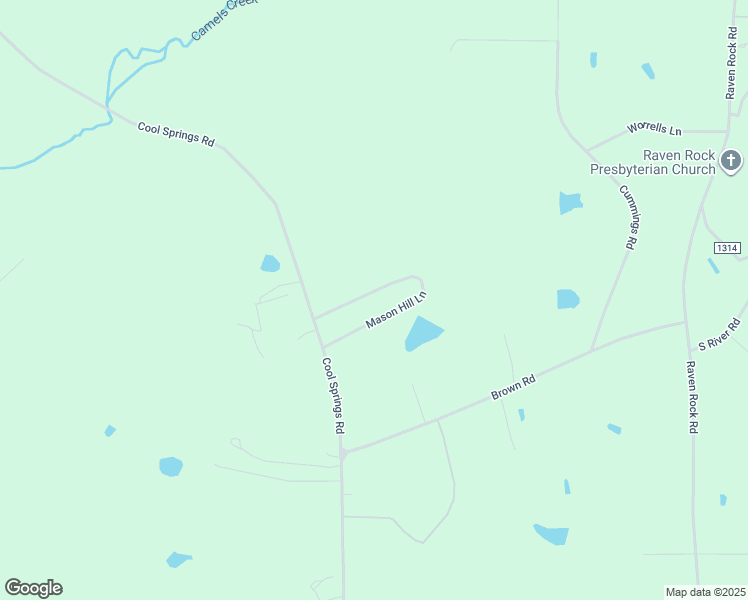 map of restaurants, bars, coffee shops, grocery stores, and more near 435 Mason Hill Lane in Lillington