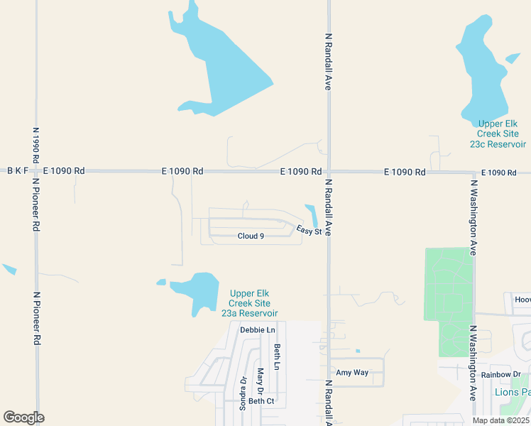 map of restaurants, bars, coffee shops, grocery stores, and more near 1401 Easy Street in Elk City