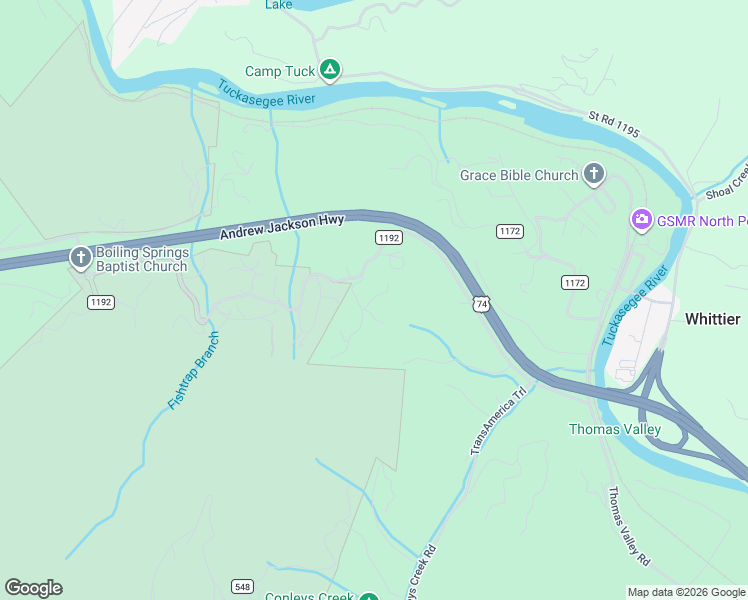 map of restaurants, bars, coffee shops, grocery stores, and more near 16 East Mesa Road in Whittier