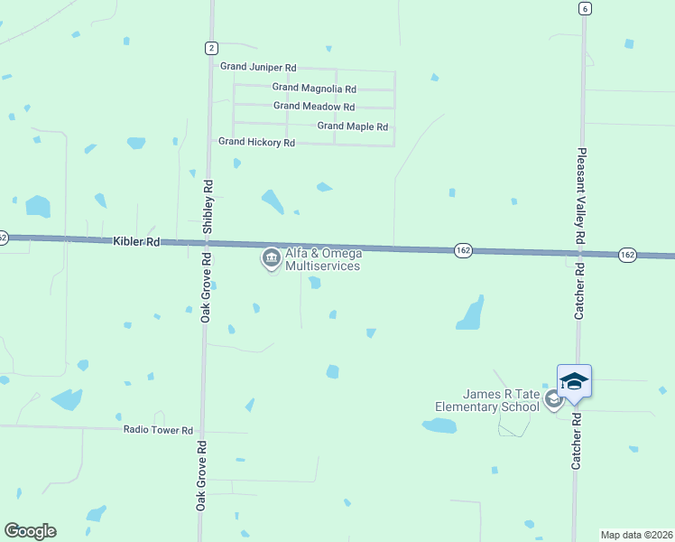 map of restaurants, bars, coffee shops, grocery stores, and more near 5324 Kibler Road in Van Buren