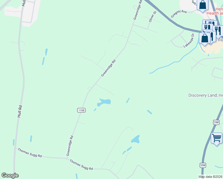 map of restaurants, bars, coffee shops, grocery stores, and more near 403 Anna Lane in Snow Hill