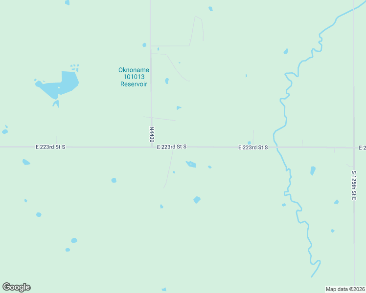 map of restaurants, bars, coffee shops, grocery stores, and more near 11045 East 223rd Street South in Porum