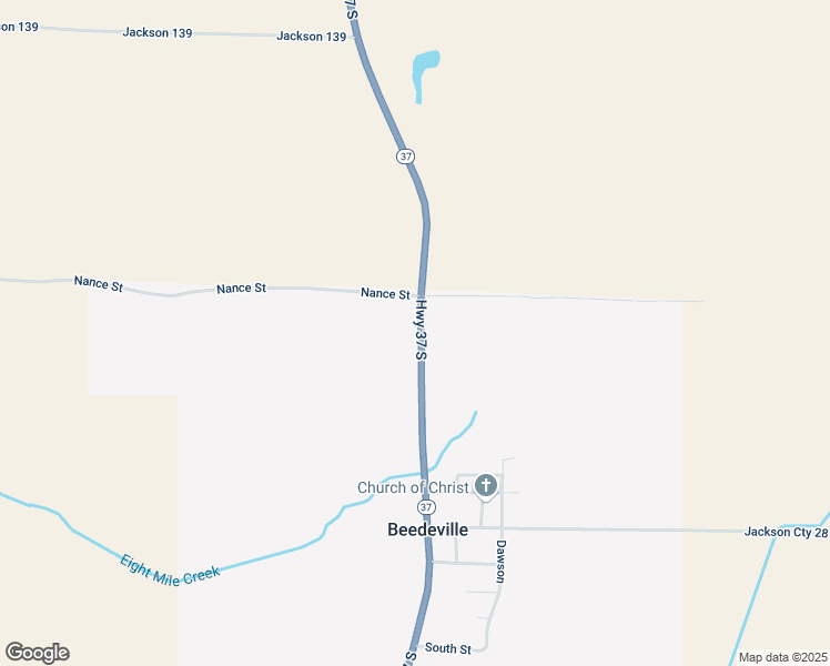 map of restaurants, bars, coffee shops, grocery stores, and more near 9925-9927 Arkansas 37 in McCrory