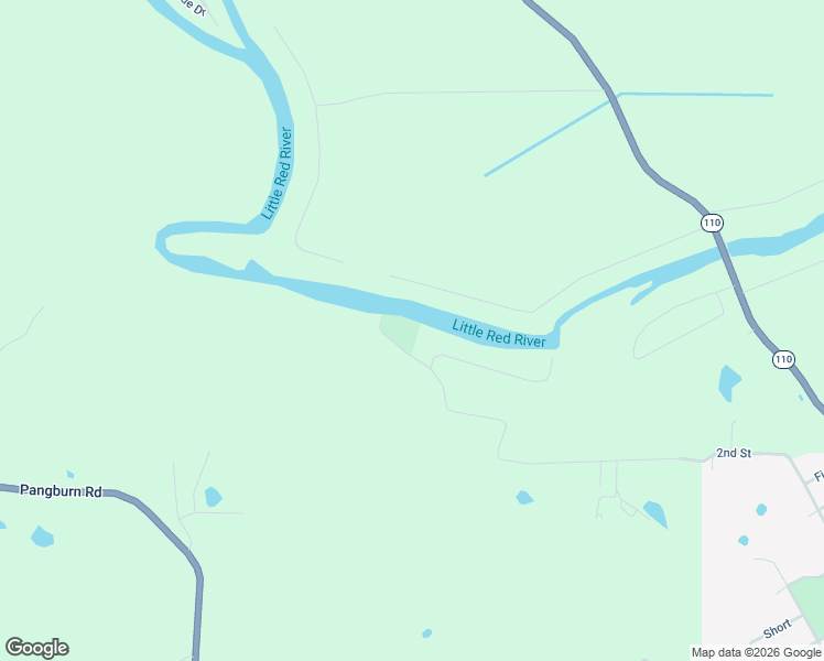 map of restaurants, bars, coffee shops, grocery stores, and more near 349 River Drive Estates in Pangburn