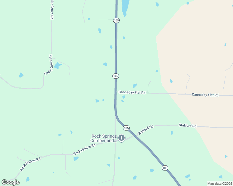 map of restaurants, bars, coffee shops, grocery stores, and more near 1-37 Cannaday Flat Road in Hector