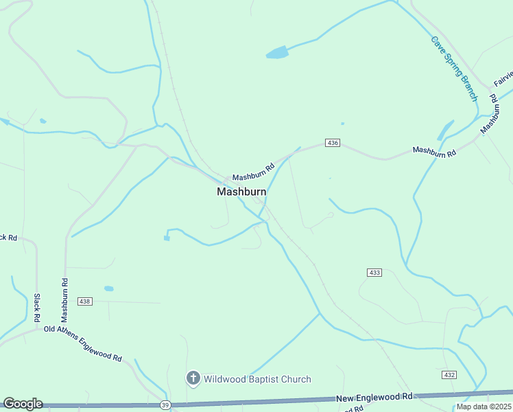 map of restaurants, bars, coffee shops, grocery stores, and more near 334 County Road 436 in Athens