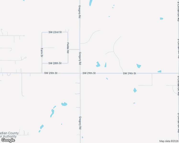 map of restaurants, bars, coffee shops, grocery stores, and more near 16001 Southwest 29th Street in El Reno