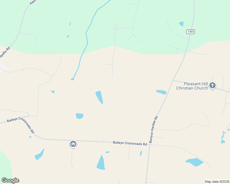 map of restaurants, bars, coffee shops, grocery stores, and more near 249 Baileys Crossroads Road in Benson