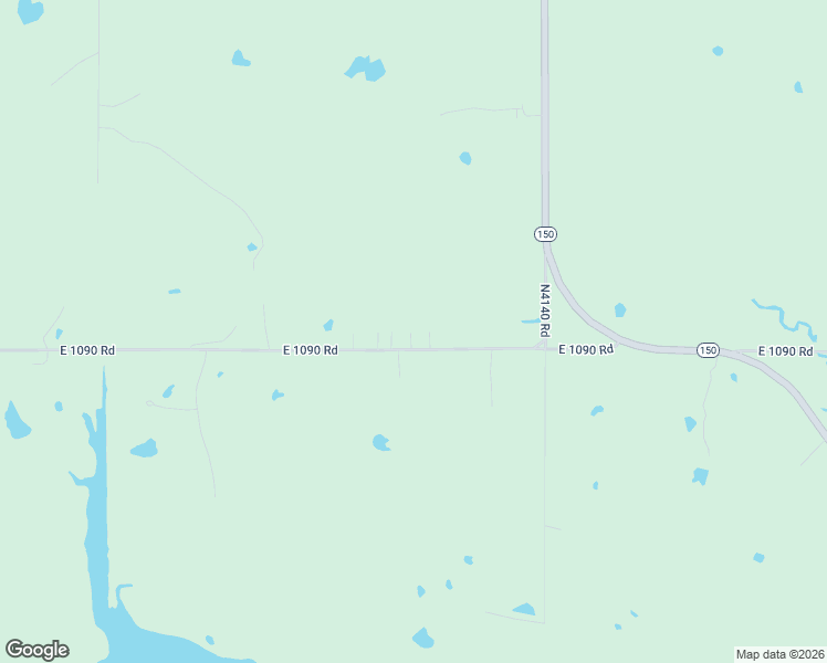 map of restaurants, bars, coffee shops, grocery stores, and more near 413697 East 1090 Road in Checotah