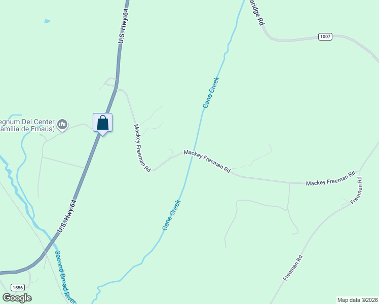 map of restaurants, bars, coffee shops, grocery stores, and more near 701 Mackey Freeman Road in Rutherford County