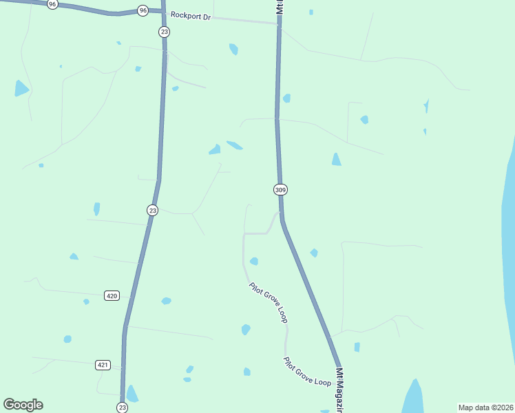 map of restaurants, bars, coffee shops, grocery stores, and more near 3619 Pilot Grove Loop in Ozark